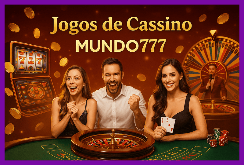 Jogos de cassino online inovadores e emocionantes na MUNDO777